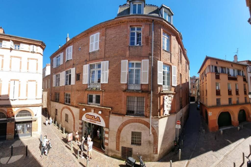 T1 Bis Cosy- Hypercentre - Clim - Metro - Wifi Lägenhet Toulouse Exteriör bild